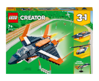 LEGO Creator 3 w 1 31126 Odrzutowiec naddźwiękowy - 1035593 - zdjęcie 1
